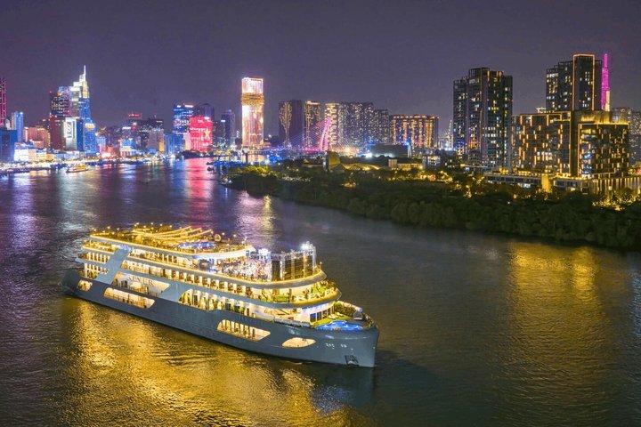 Rever Saigon Luxury Dinner Cruise com Hotel Pickup & Jantar