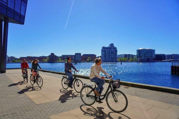 Tour privado en bicicleta por Copenhague Comida y sociedad 3 horas