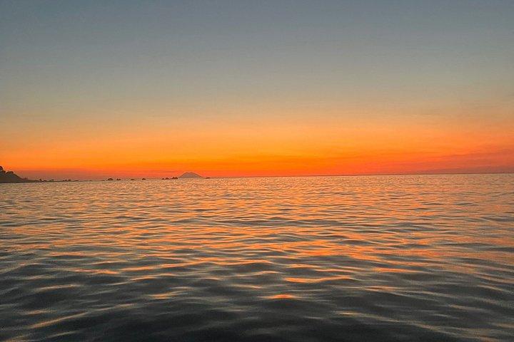 Aperitivo ao pôr do sol
