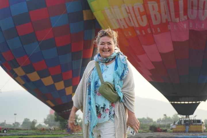 Balloon Flight and Tour in Teotihuacán from Mexico City