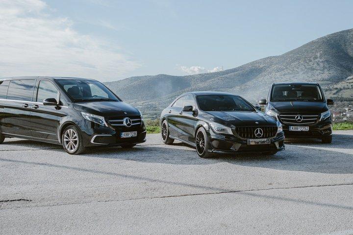 Privat Mykonos Transfer Flygplats Hamn och Hotel Pickup