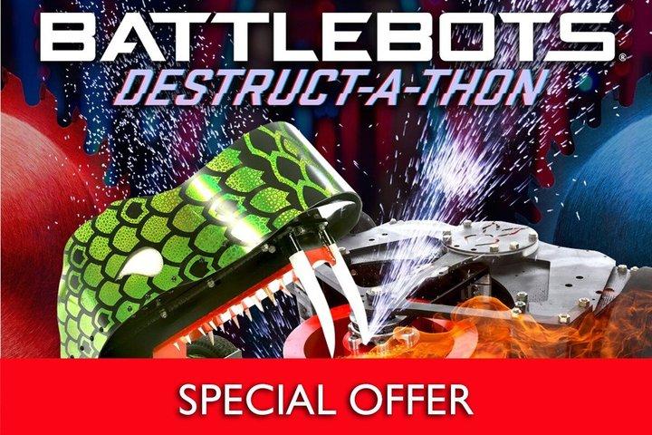 Battle Bots Destruct-A-Thon: Robots asesinos luchando en Las Vegas