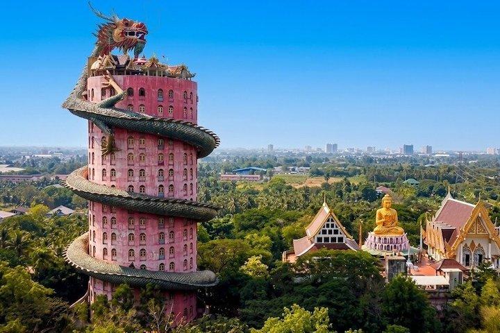 Railway & Floating Market: Nakhon Pathom or Half-Day Private Tour