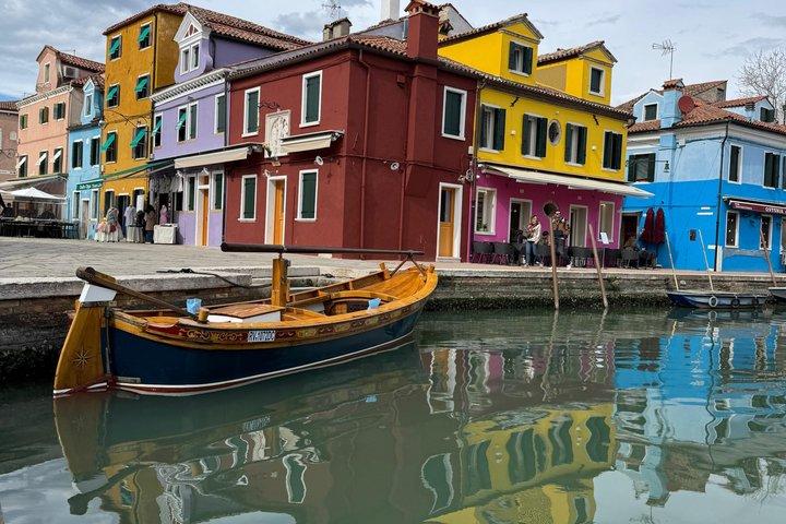 Veneza: Passeio de barco vintage por Murano, Burano e Torcello