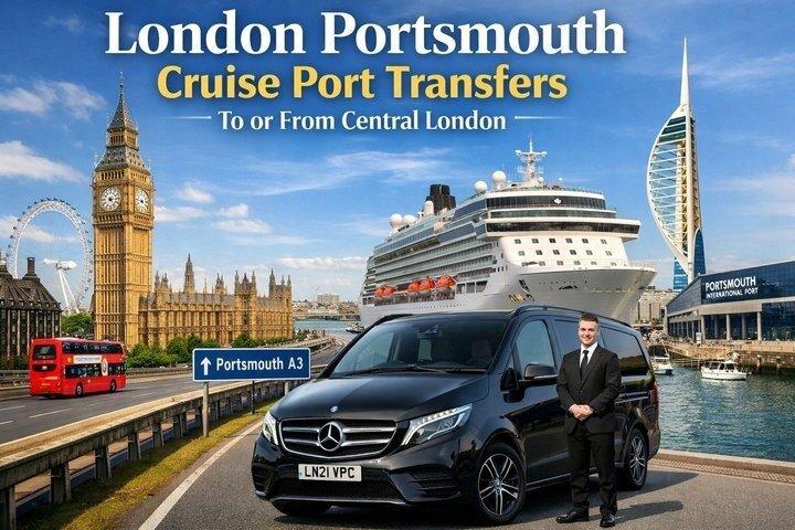 Transferts de Portsmouth Cruise Port vers ou depuis le centre de Londres