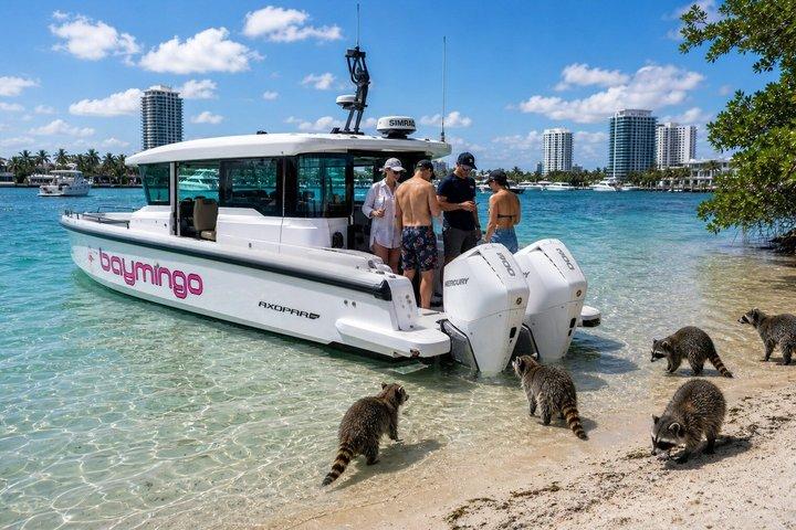 Excursion privée de luxe de 5 heures en yacht à Raccoon Island à partir de FTL