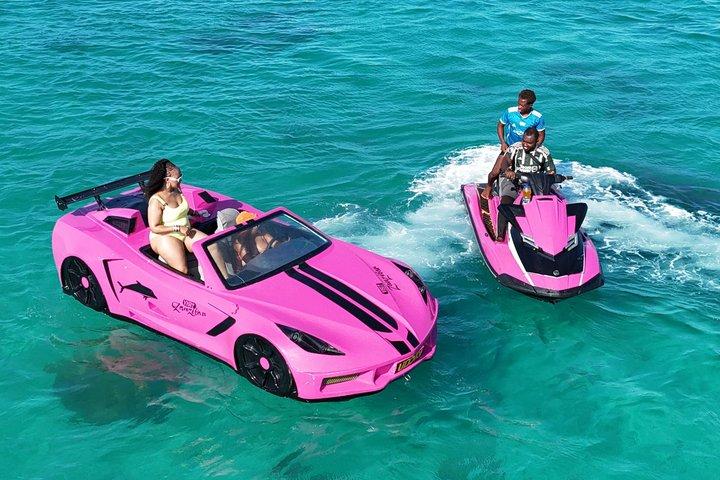 ザンジバルのジェットカー体験 ドローンの写真と動画で