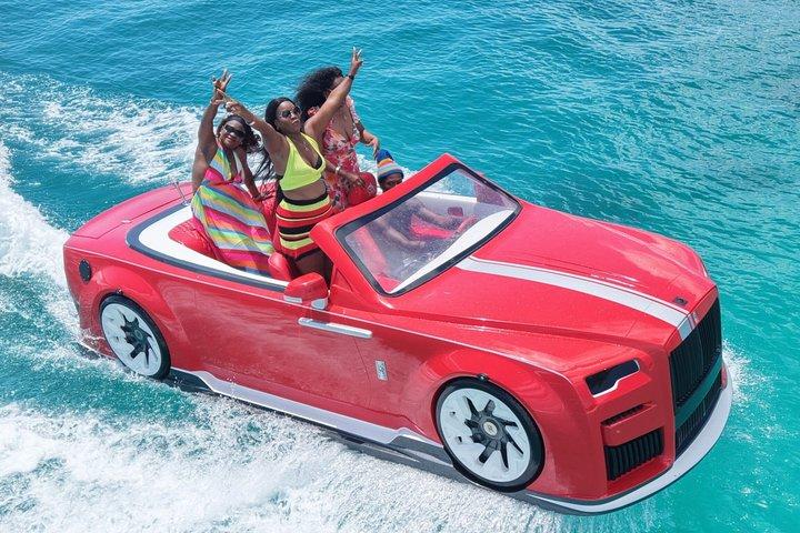 ザンジバルのジェットカー体験 ドローンの写真と動画で