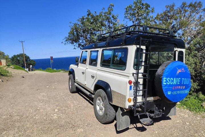 Paphos Turtle Station Private Tour by 4x4 Jeep