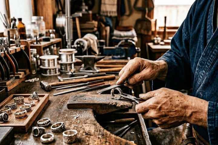 Kyoto: Japanese Vintage Coin Ring Making Class