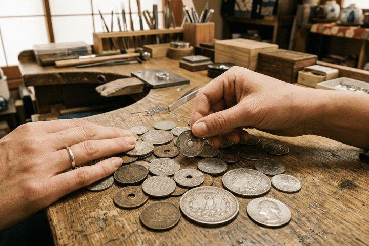 Kyoto: Japanese Vintage Coin Ring Making Class
