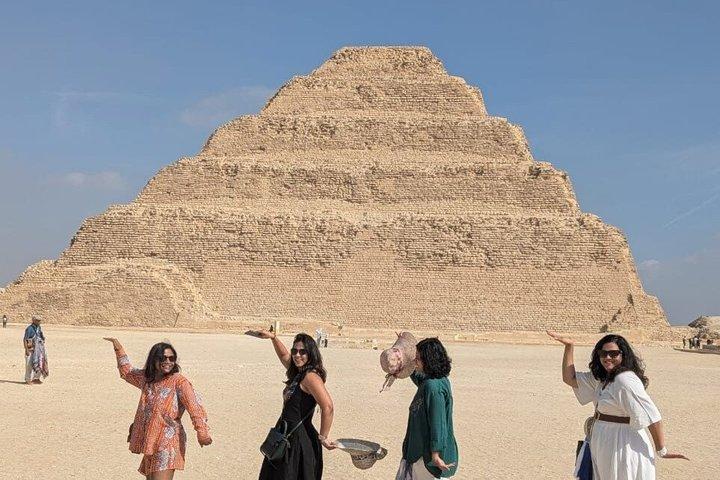 6 - Timers VIP Private Day Memphis by, Sakkara pyramider og Dahshur