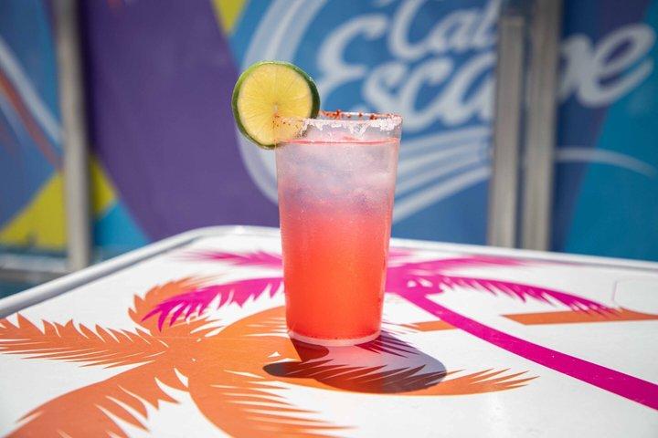 Sunset Booze Cruise mit Getränken, Fajita Dinner und Party Vibes