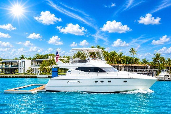 Miami Yacht Rentals | + 2 Free Jet Ski | Azimut 55ft up 13 ppl