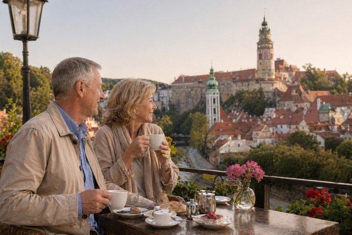 Private Kutna Hora Bone Church and Cesky Krumlov Tour from Prague