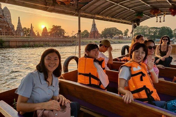 Ayutthaya Private Tour: Optional Daytime or Sunset Boat Cruise