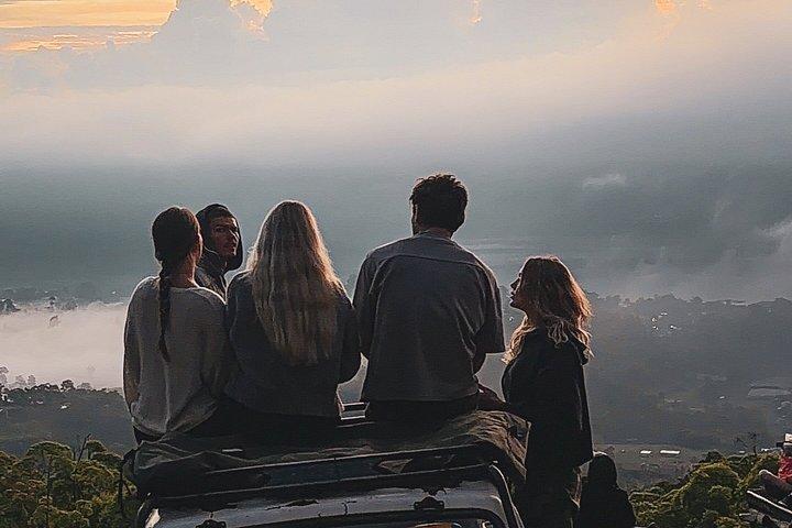 Avventura in jeep all'alba del Monte Batur