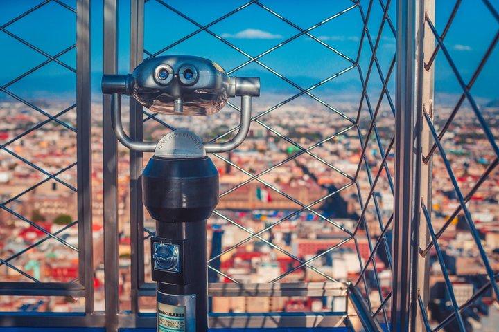 Mirador Torre Latino Panoramisch uitzicht over Mexico-Stad