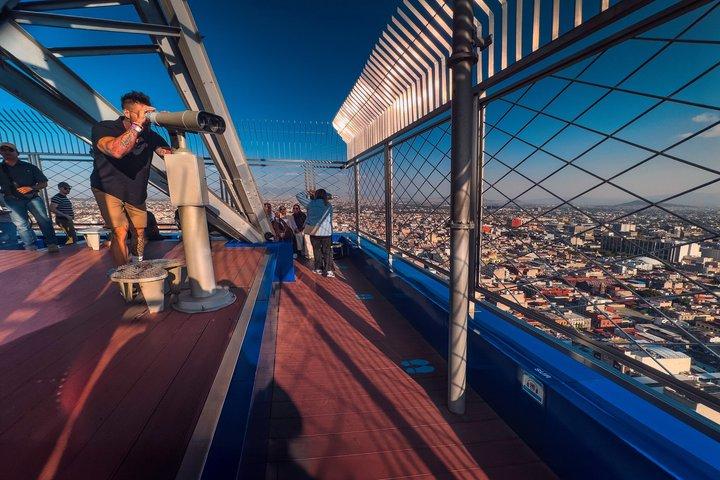 Mirador Torre Latino Panoramisch uitzicht over Mexico-Stad