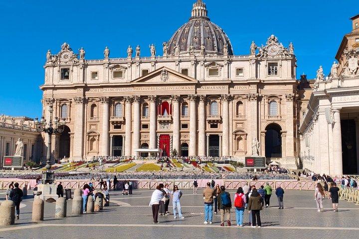 St Peters Basilica Dome och Grottoes ljudtur