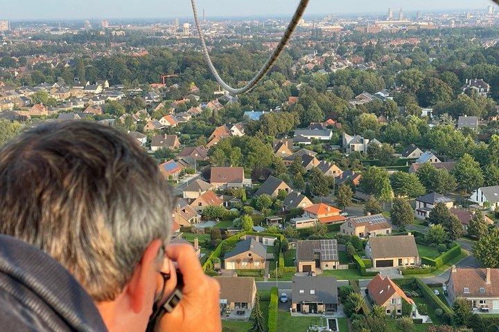 Montgolfière au-dessus de Gand
