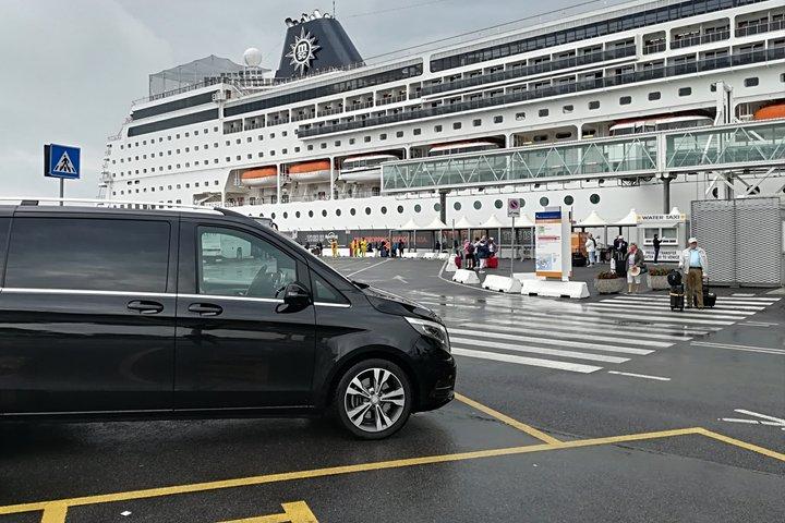 Transfer privado de Veneza para Ravenna/Ravenna Cruise Terminal