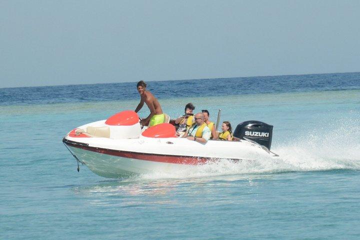 Aventura privada en lancha rápida en Sharm El Sheikh