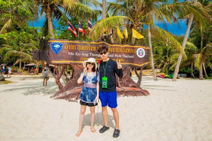 Koh Samui Angthong Catamaran Tour com snorkeling e caiaque