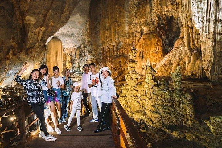プライベート日帰り旅行：フエからフォンニャ＆パラダイスケーブを探索