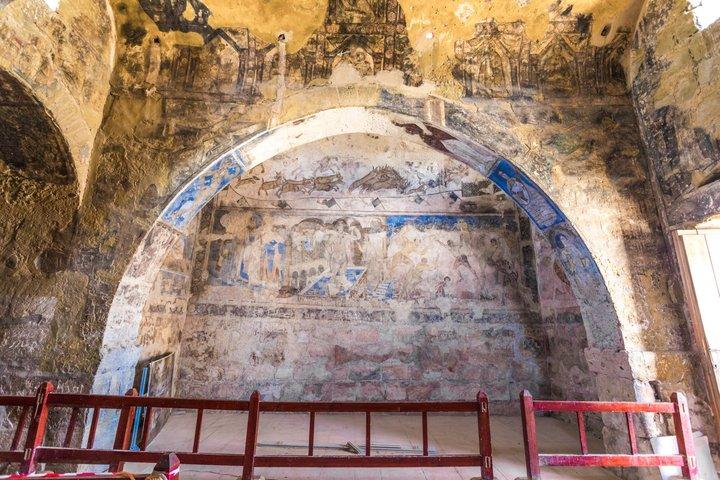 Visite privée: Châteaux du désert islamique d'une journée et visite du château d'Ajloun au départ d'Amman