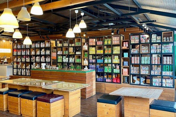 キャンディーティー工場見学とお茶の試飲（送迎付き）