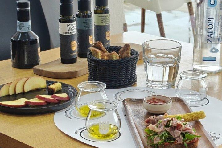 Degustação de azeite de Santorini e experiência Farm to Table