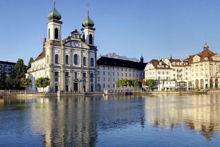Fra Zürich : Lucerne Day Trip med Lake Cruise & Togrejser