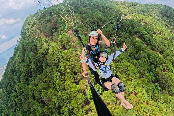 Dalat Tandem Paragliding Experience from Langbiang Peak