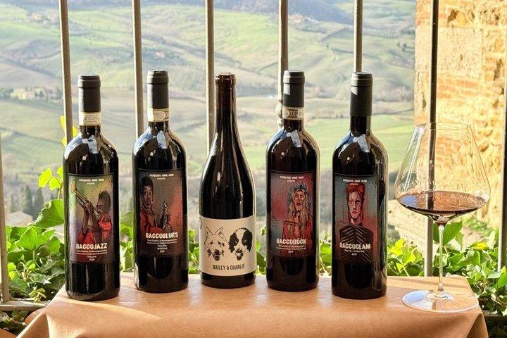 Toscaanse wijnproeverij met professionele sommelier in Montepulciano