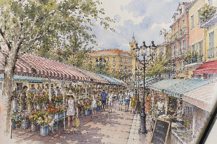 Taller de pintura al aire libre en Castle Hill.