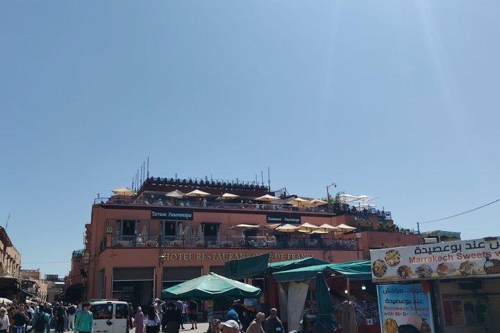 culture tour of Marrakech Jewish quarter Bahia palace, and Kasbah