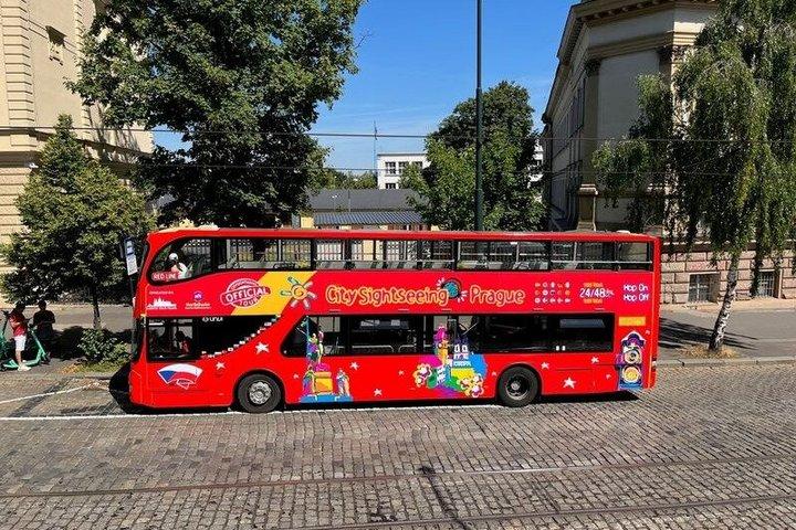 Stadssightseeing Prag Hop-on Hop-off busstur