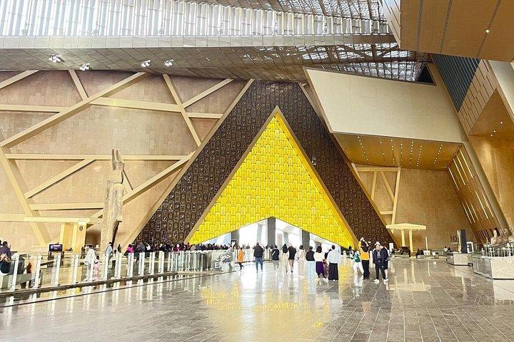 Grand Egyptian Museum and Giza Pyramids Tour from Alexandria Port