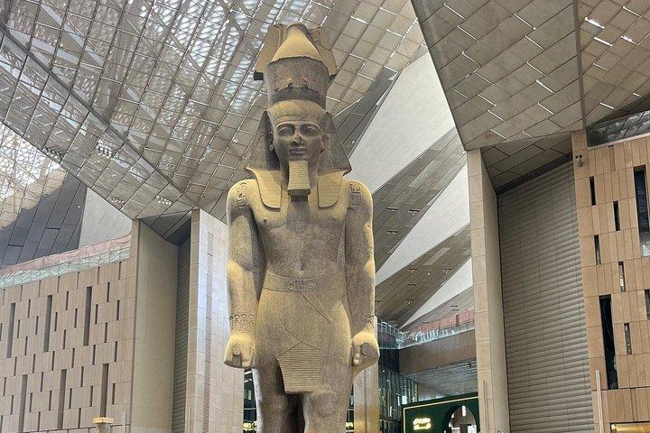 Grand Egyptian Museum and Giza Pyramids Tour from Alexandria Port