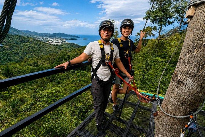 Patong Mountain ATV Zipline Avventura