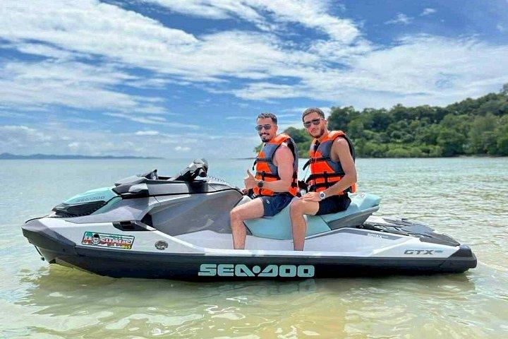 プーケット：ジェットスキーアイランドアドベンチャー－4時間、6島