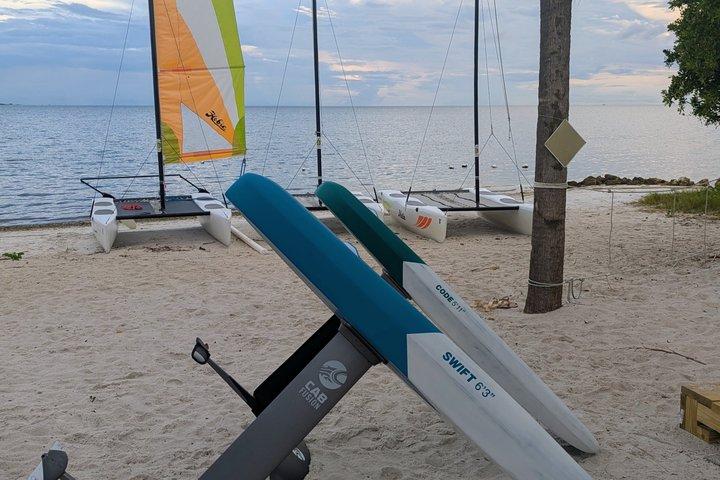 Clases de Wingfoiling en Crandon Park