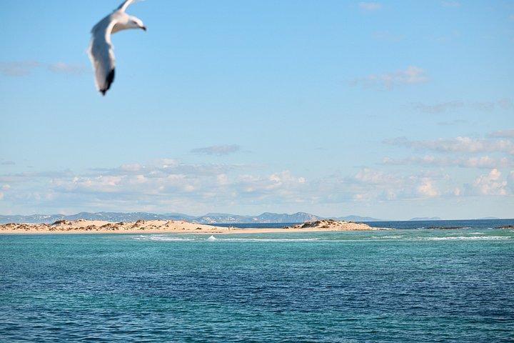 Visite à vélo de Ses Illetes Départ d'Eivissa