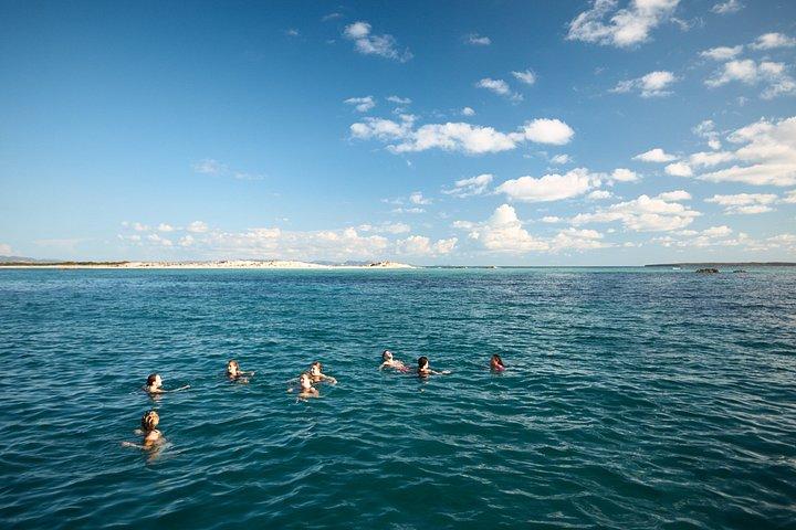 Visite à vélo de Ses Illetes Départ d'Eivissa