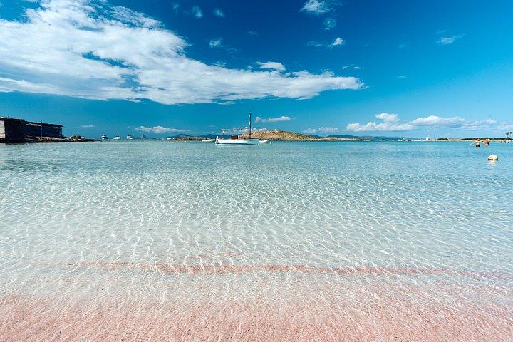 Visite à vélo de Ses Illetes Départ d'Eivissa