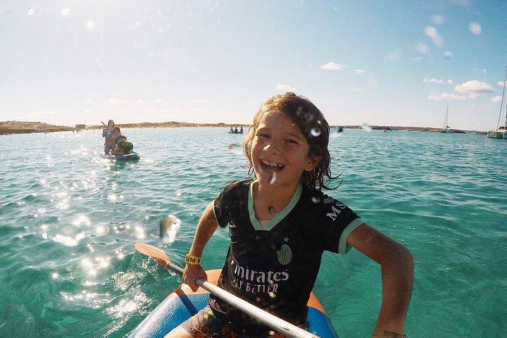 Visite à vélo de Ses Illetes Départ d'Eivissa