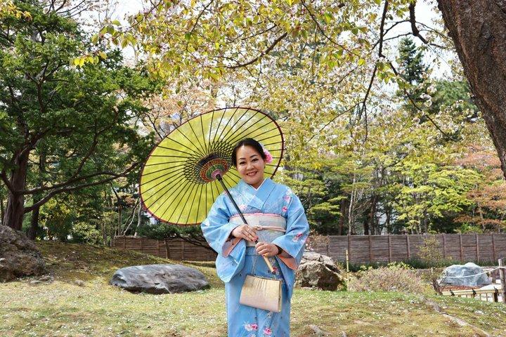 Kimono privé et expérience photo avec un styliste formé à Tokyo