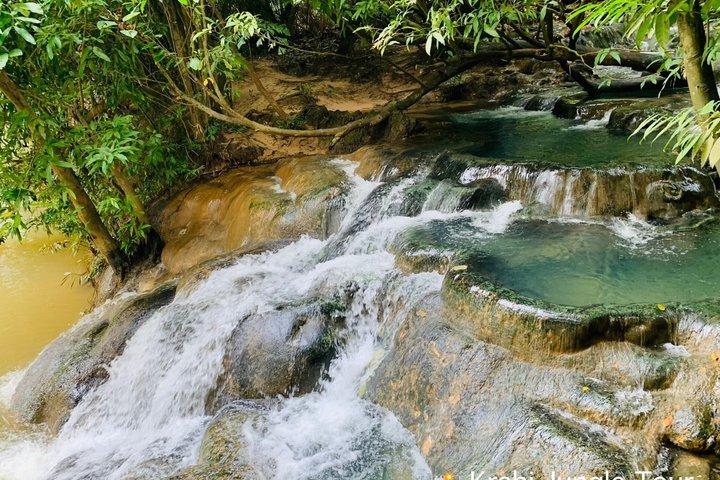 Hele dagen Krabi Jungle Tour (varmt kildevand, Emerald Pool, Tiger Cave Temple)