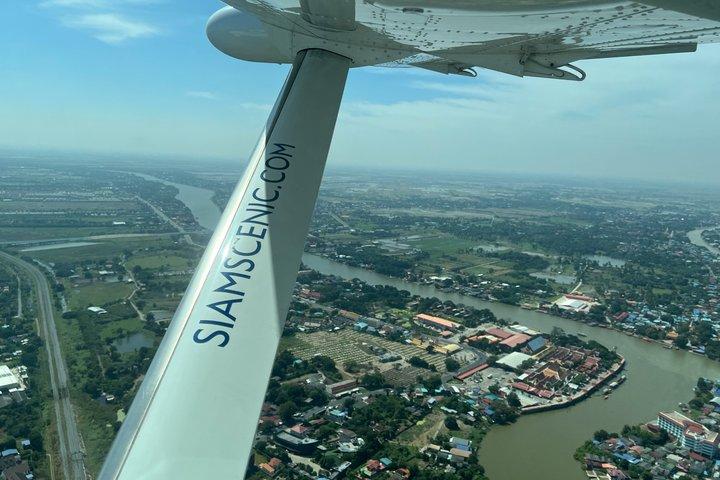 Viagem aérea de Ayutthaya Heritage